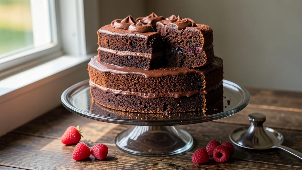 Bruce's Chocolate Cake Recipe: Deep Moisture and Triple-Layered Richness