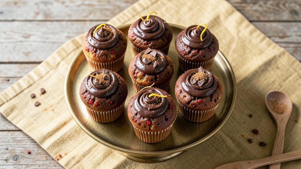 Chili Chocolate Cupcakes Recipe: Deep Molten Cores With Spiced Frosting