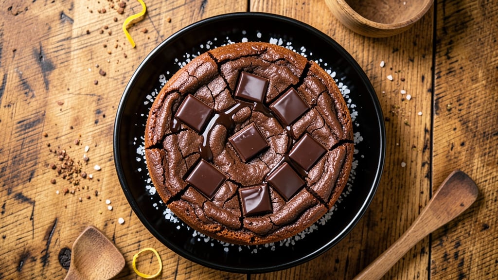 Brownie Recipe With Chocolate Squares: Fudgy Layers and Crunchy Chocolate Rivers