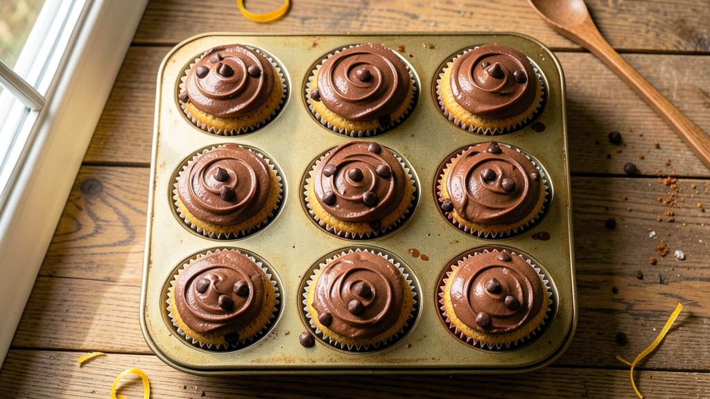 Barefoot Contessa's Chocolate Cupcakes Recipe: Rich Ganache Swirls and Buttery Vanilla Layers