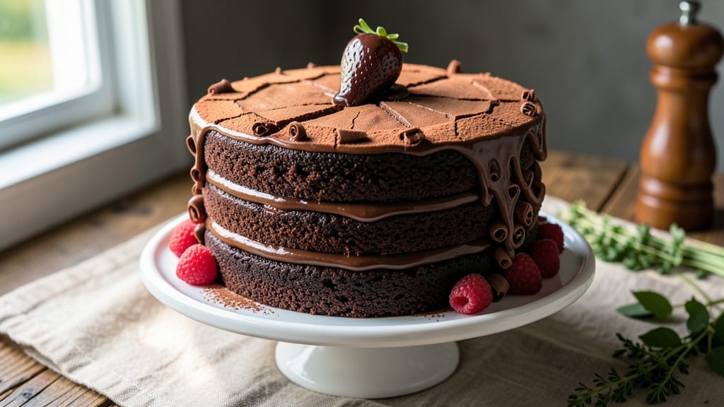 Best Moist Chocolate Cake Recipe Ever: Ultra Fudgy Layers With Buttery Crunch Top