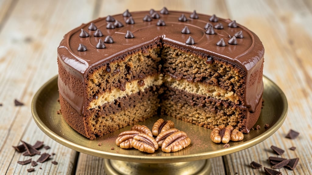 Baker's German Chocolate Pound Cake Recipe: Triple-Layered Richness With Pecan Streaks