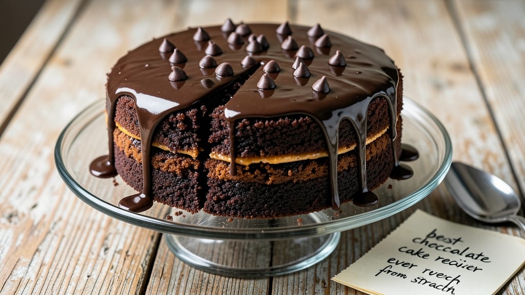 Best Chocolate Cake Recipe Ever from Scratch: Moist Layers and Fudgy Cocoa Rivers