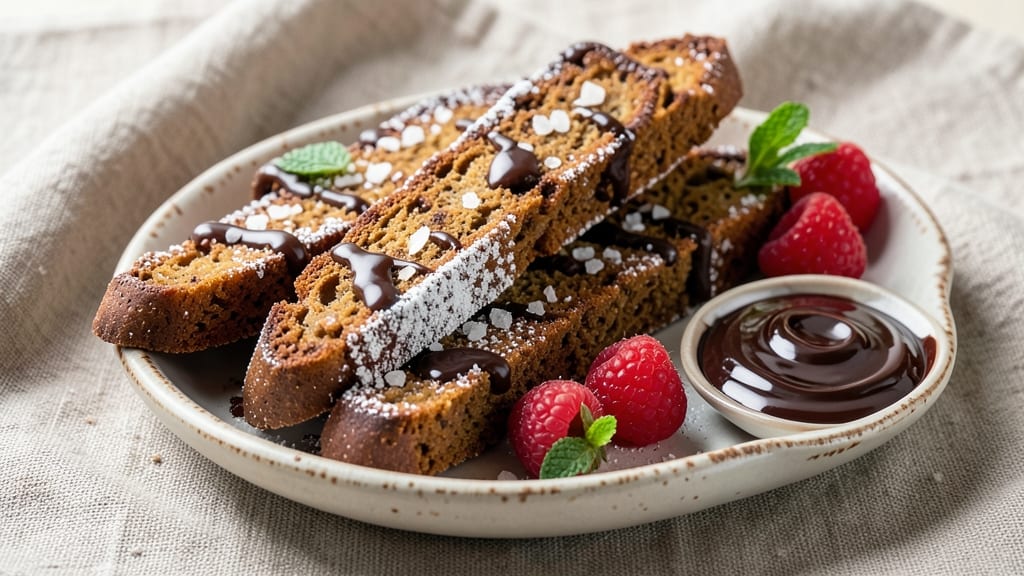 Chewy Chocolate Biscotti Recipe: Double-Baked Crunch With Molten Centers