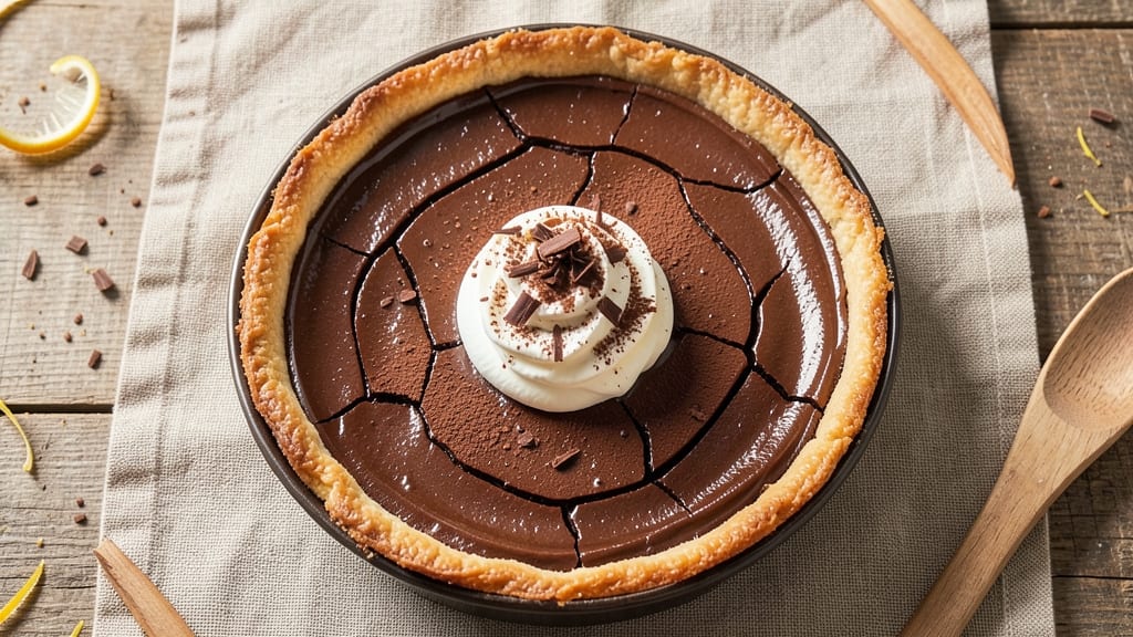 Baked Chocolate Tart Recipe: Fudgy Cocoa Crust with Silky Ganache Rivers