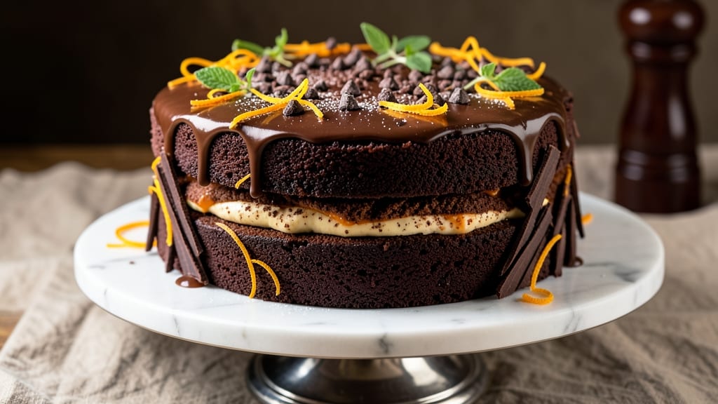 Basic Chocolate Orange Cake Recipe: Bold Citrus Zest and Moist Layers