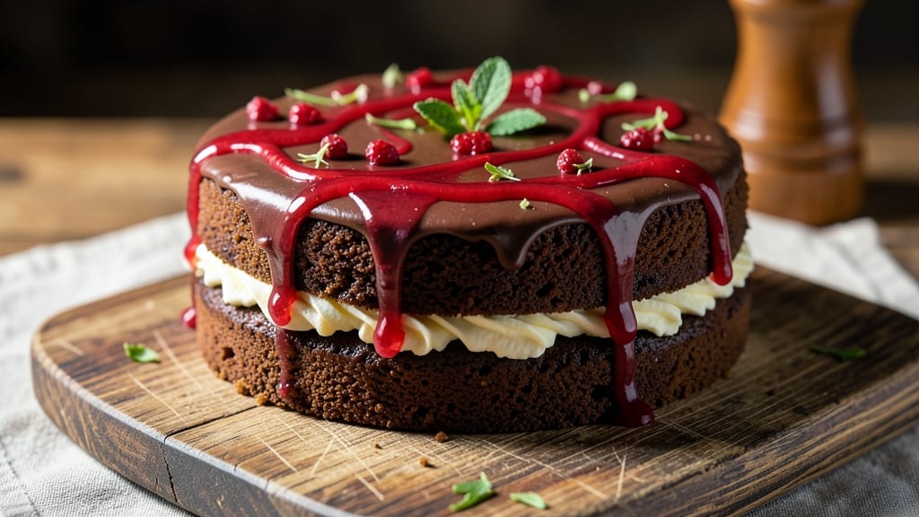 Bake Off Chocolate Cake Missing Raspberry Recipe: Fudgy Layers with Hidden Berry Swirl