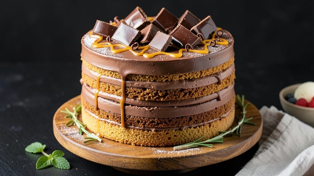 Cadbury Chocolate Biscuit Cake Recipe: Triple-Layered Fudgy Crunch and Rich Chocolate Rivers