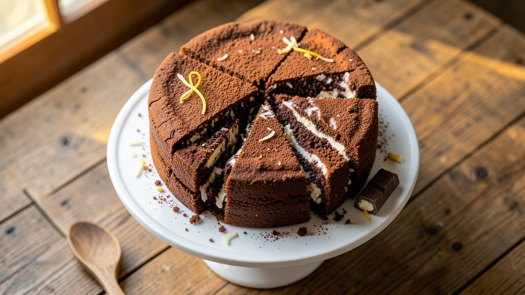 Bounty Chocolate Cake Recipe: Tropical Coconut Cheesecake Fusion Delight