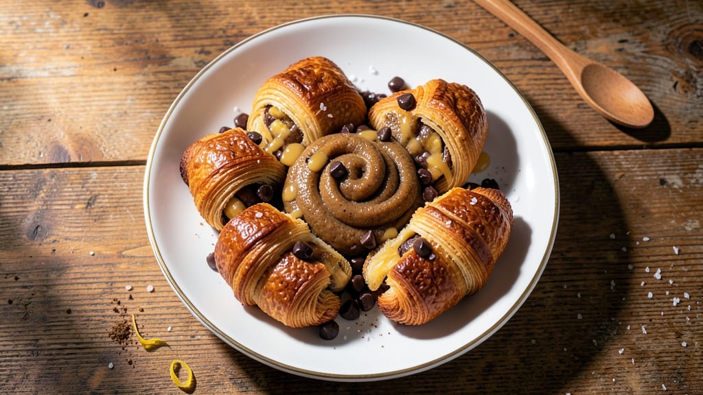 Banana Chocolate Croissants Recipe: Flaky Layers with Caramelized Fillings
