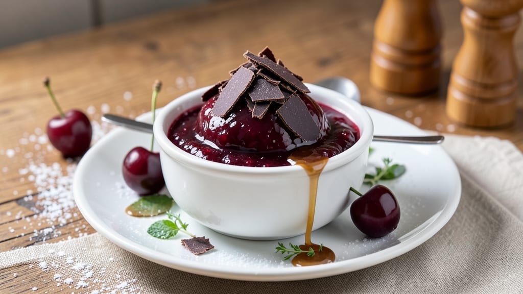 Ball Chocolate Cherry Jam Recipe: Rich Fudgy Swirls with Tart Fruit Bursts