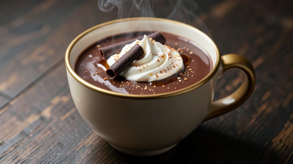 Bobby Flay's Hot Chocolate Recipe: Spiced Rum Infusion for Adult Cozy Nights