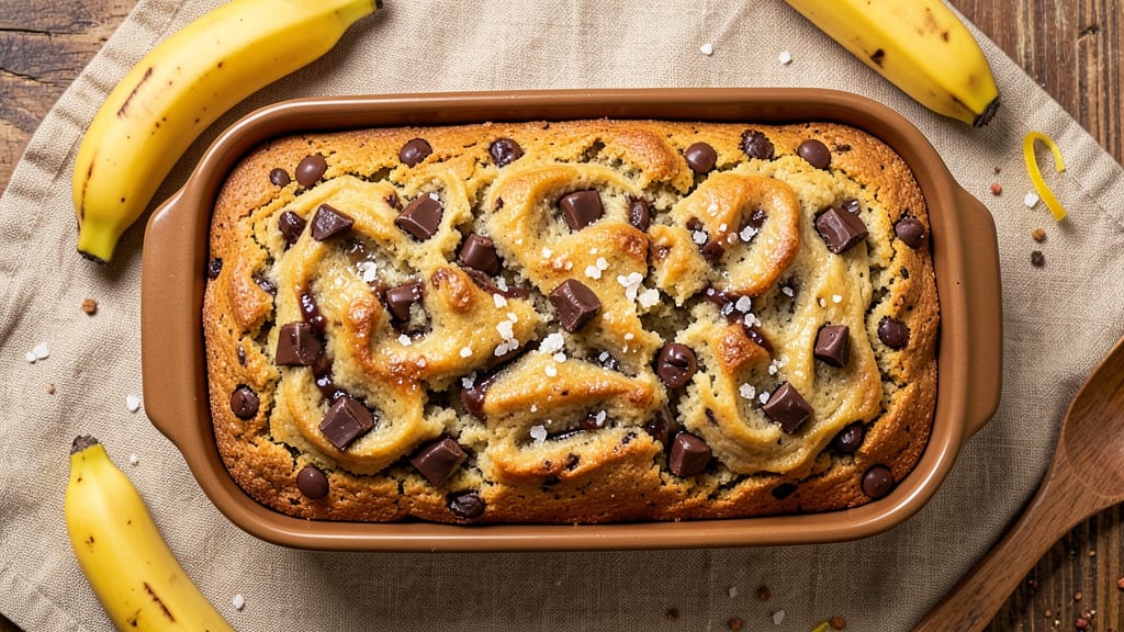 Best Chocolate Chip Banana Bread Recipe in the World: Fudgy Swirls and Buttery Crust Magic