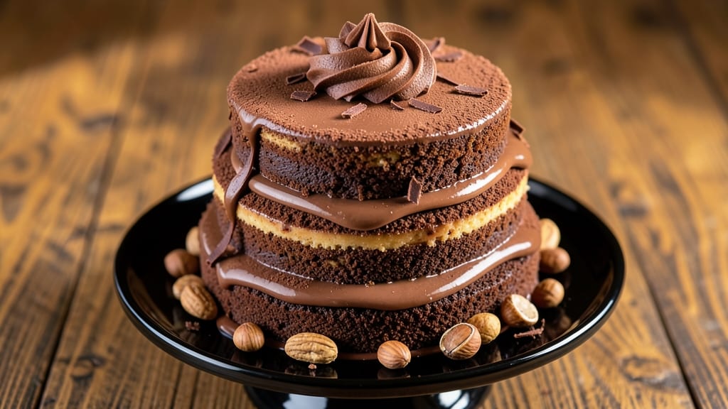Belgium Chocolate Cake Secret Recipe: Grand Marnier-Infused Layers with Crunchy Top