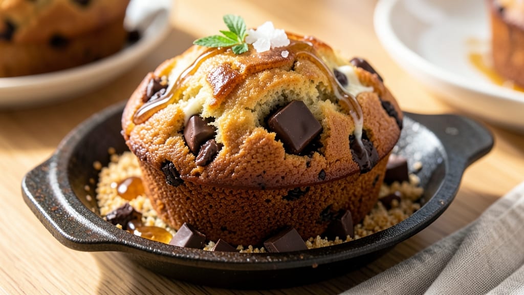 Best Chocolate Chip Muffin Recipe In The World: Triple-Fudgy Swirls With Buttery Crust