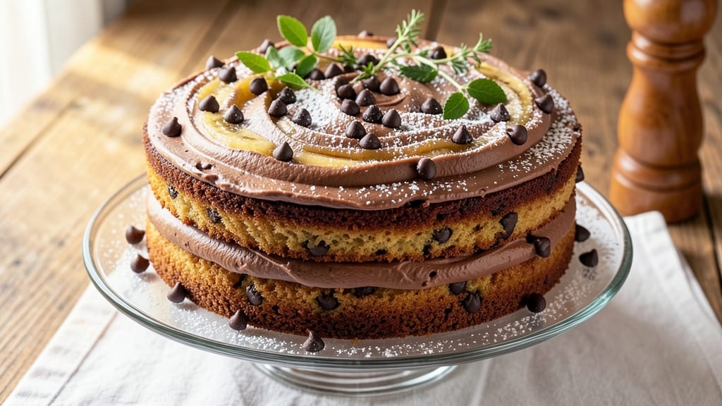 Banana Chocolate Chip Cake Recipe: Starbucks-Style Moistness With Nutty Crunch