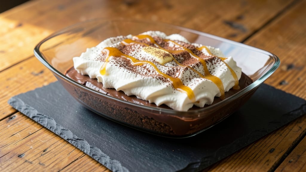 Brazilian Chocolate Pave Recipe: Espresso-Infused Layers With Crunchy Cocoa Crown