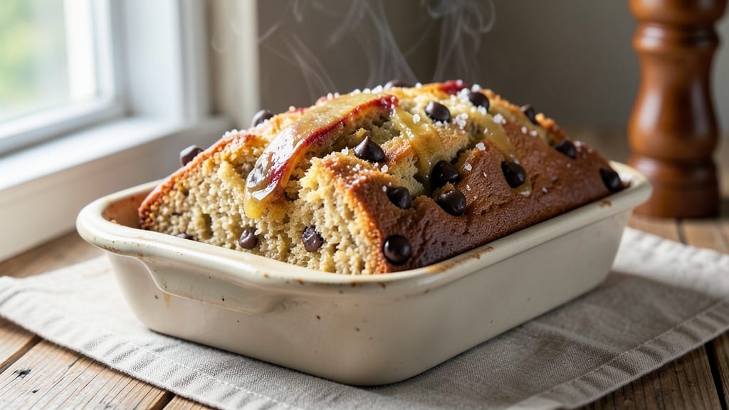 Banana Bread Recipe With Two Bananas and Chocolate Chips: Fudgy Swirls and Nutty Depth in Every Slice