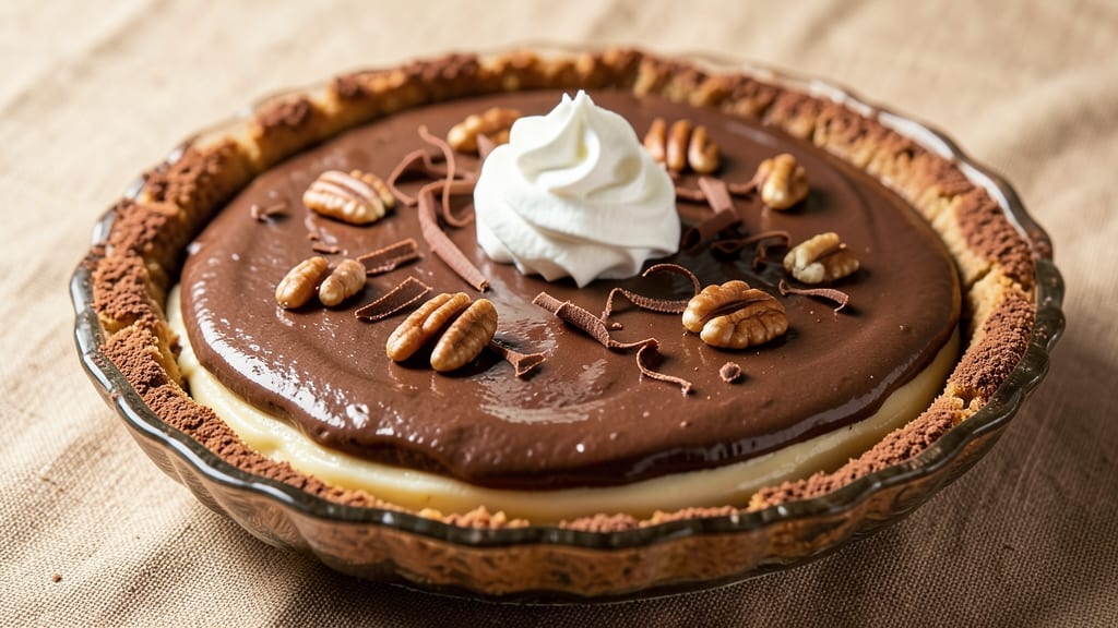 Best Chocolate Fudge Pudding Recipe: Silky Swirls and Crispy Graham Crust Harmony