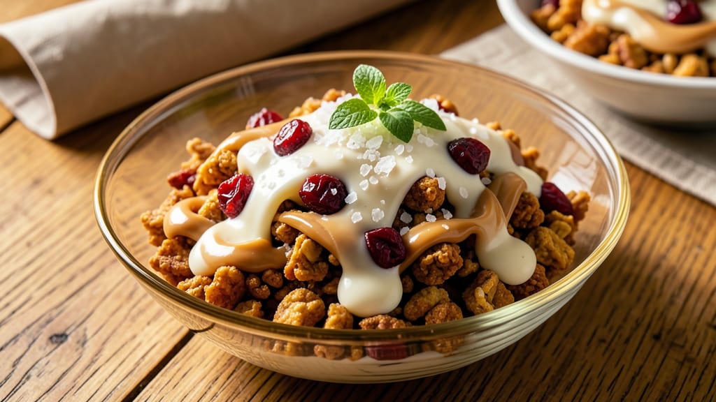 Cereal and White Chocolate Recipe: No-Bake Chewy Bites with Crunchy Top