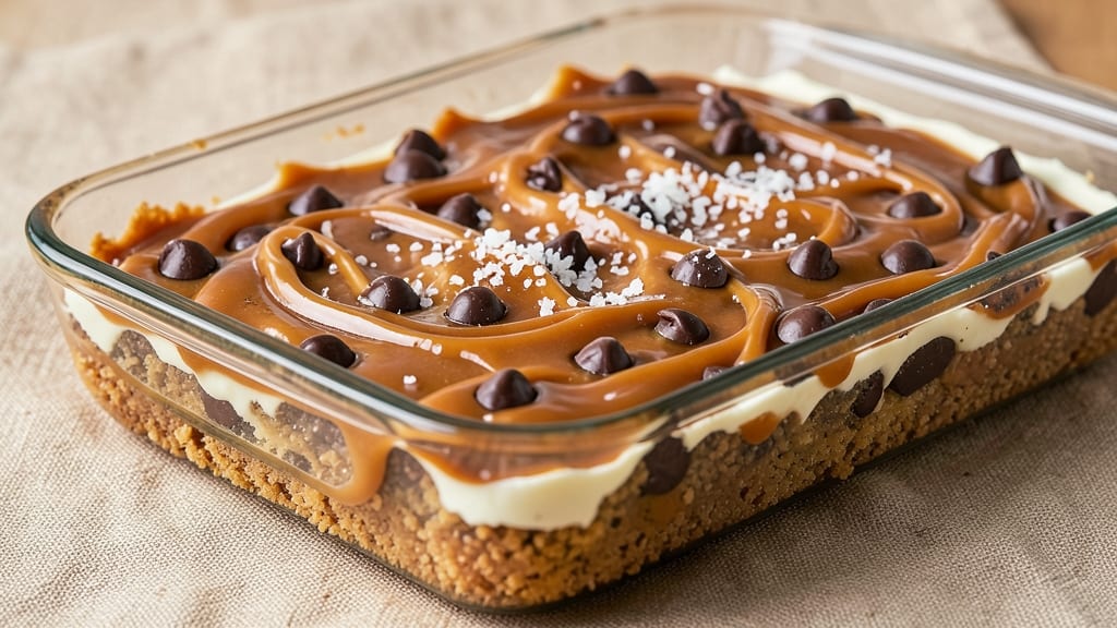 Caramel Chocolate Crunch Bars Recipe Pioneer Woman: Buttery Crust Meets Rich Chocolate Rivers