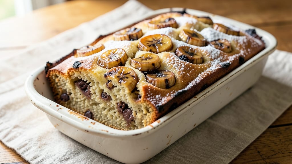 Banana Chocolate Chip Loaf Cake Recipe: Fudgy Layers with Warm Spice Magic