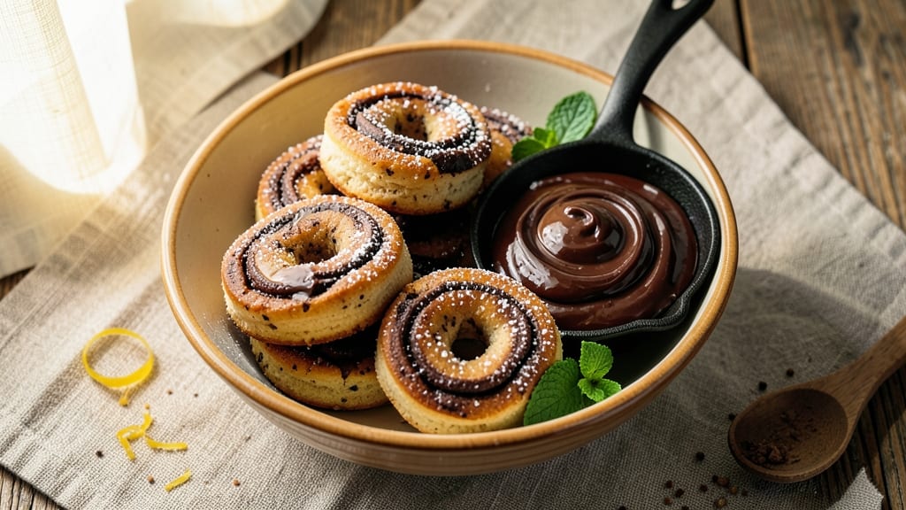 Baked Chocolate Sour Cream Donuts Recipe: Deep Fudgy Cores and Buttery Glaze Magic