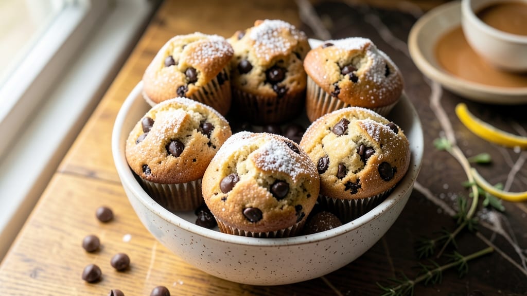 Big Chocolate Chip Muffins Recipe: Triple-Layered Fudgy and Crispy Every Bite