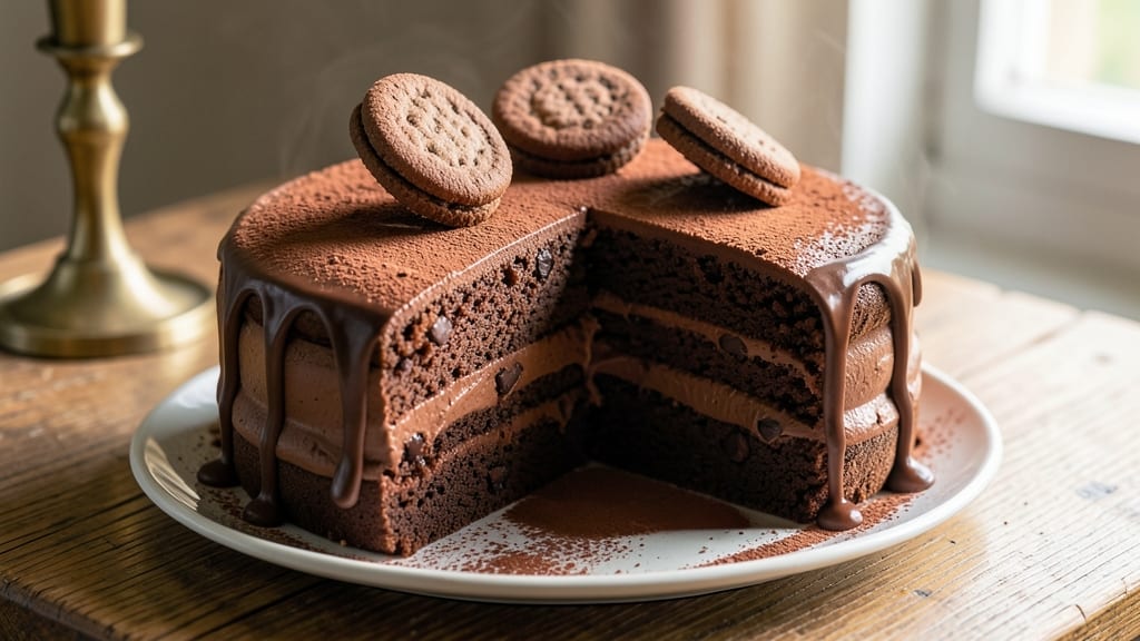 Basic Chocolate Biscuit Cake Recipe: Rich Cocoa Layers With Buttery Frosting
