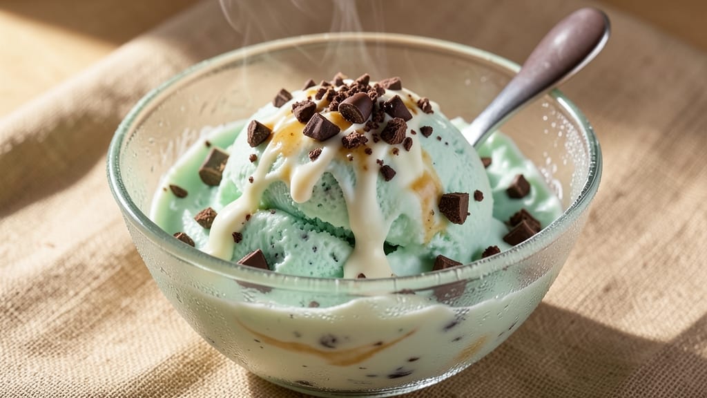 Ben and Jerry's Mint Chocolate Chip Ice Cream Recipe: Swirled Freshness With Crunchy Chocolate Chunks