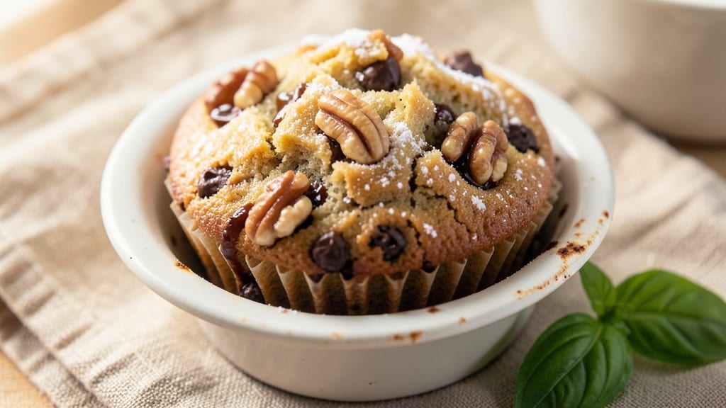 Banana Walnut Chocolate Chip Muffin Recipe: Nutty Sweetness With Moist Crumb