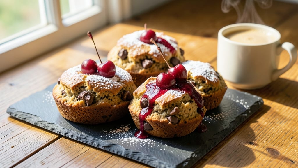 Cherry Chocolate Scones Recipe: Tart Cherries and Rich Chocolate Fusion