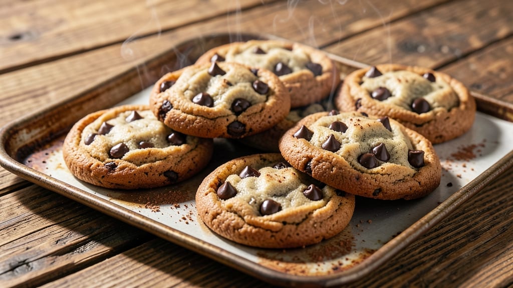 Best Vegan Chocolate Chip Cookie Recipe Ever: Deep Cocoa Fudgy Cores and Crunchy Edges