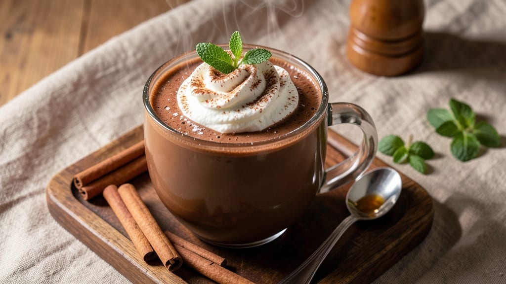 British Hot Chocolate Recipe: Thickened With Double Cream and Whisked to Velvety Smoothness