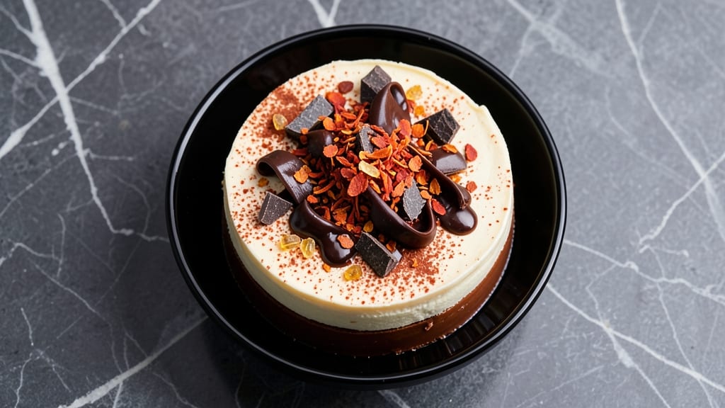 Chili Chocolate Cheesecake Recipe: Spiced Crunch Meets Molten Cocoa Rivers