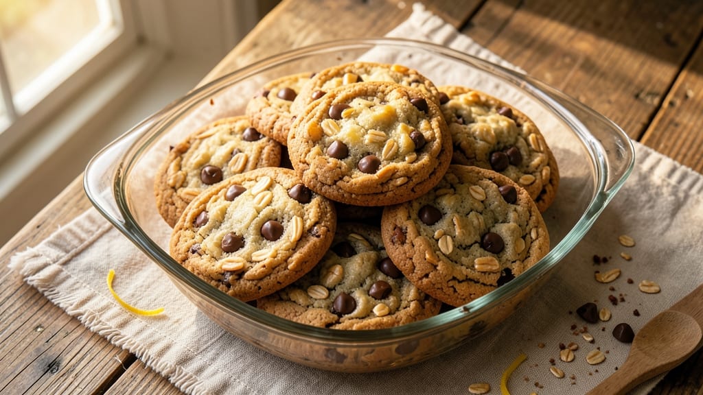 Best Chocolate Chip Oatmeal Cookie Recipe in the World: Deep Chocolate Fudgy Cores and Buttery Crunch