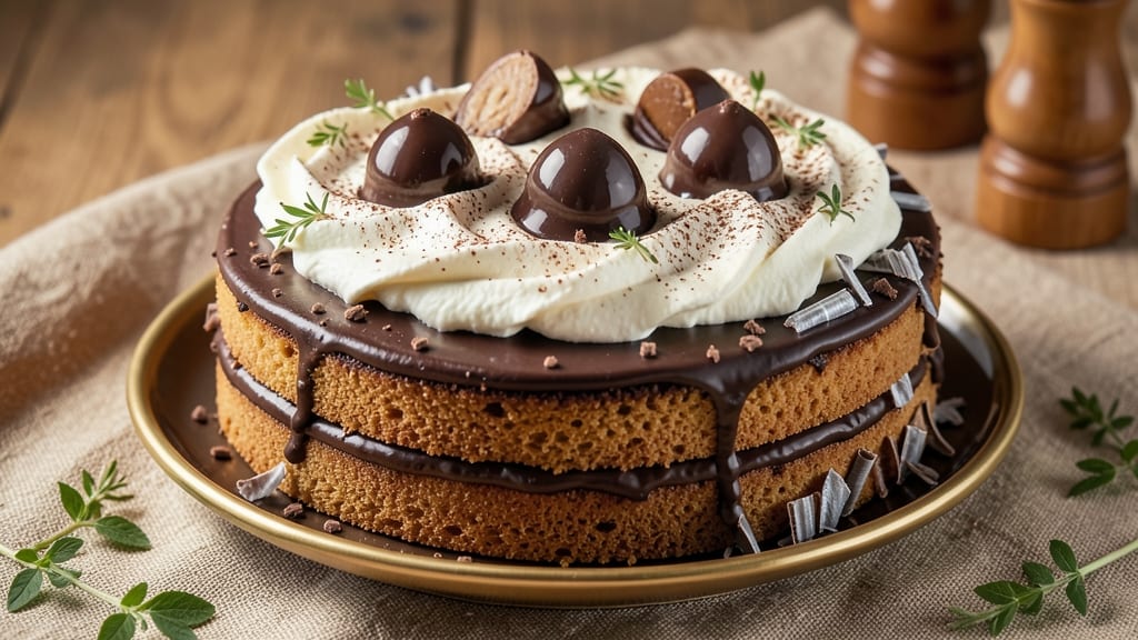 Belgian Chocolate Truffle Cake Recipe: Fudgy Layers and Crispy Crown Magic