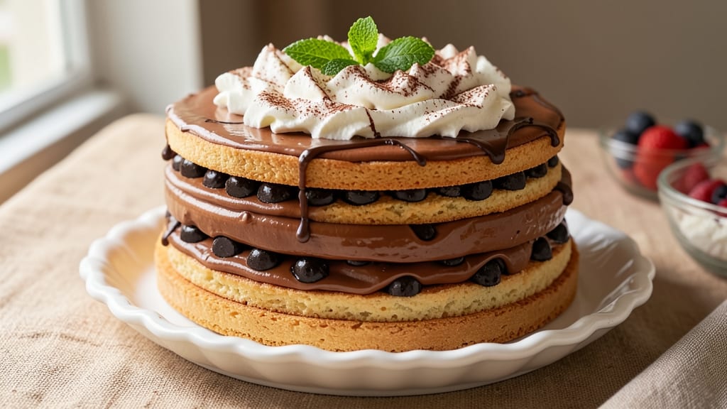 Betty's 5-Layer Chocolate Pie Recipe: Fudgy Swirls and Crispy Crust Harmony