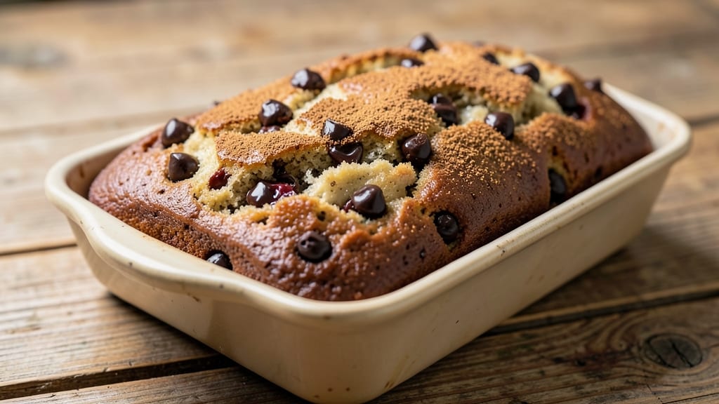 Banana Bread Recipe With Cinnamon and Chocolate Chips: Warm Spice and Melty Swirls in One Loaf